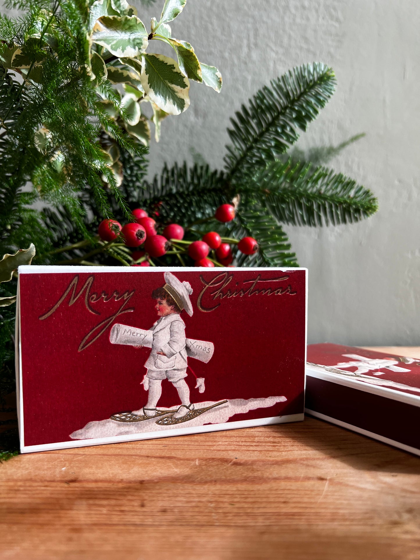 CAJA CERILLAS MERRY CHRISTMAS