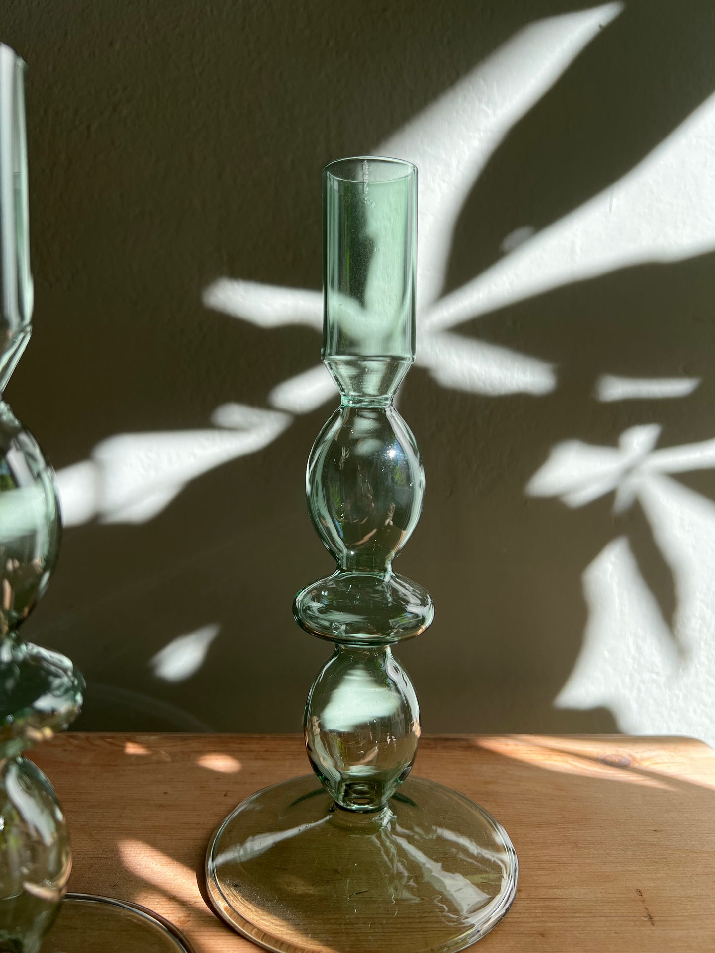CANDELABRO CRISTAL ANTIGUO