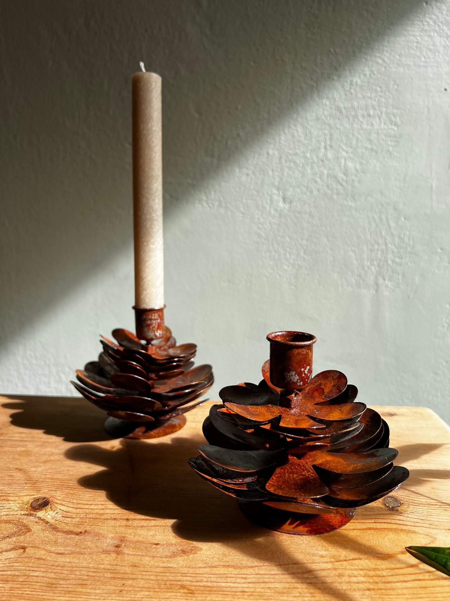 CANDELABRO PIÑA RUSTIC