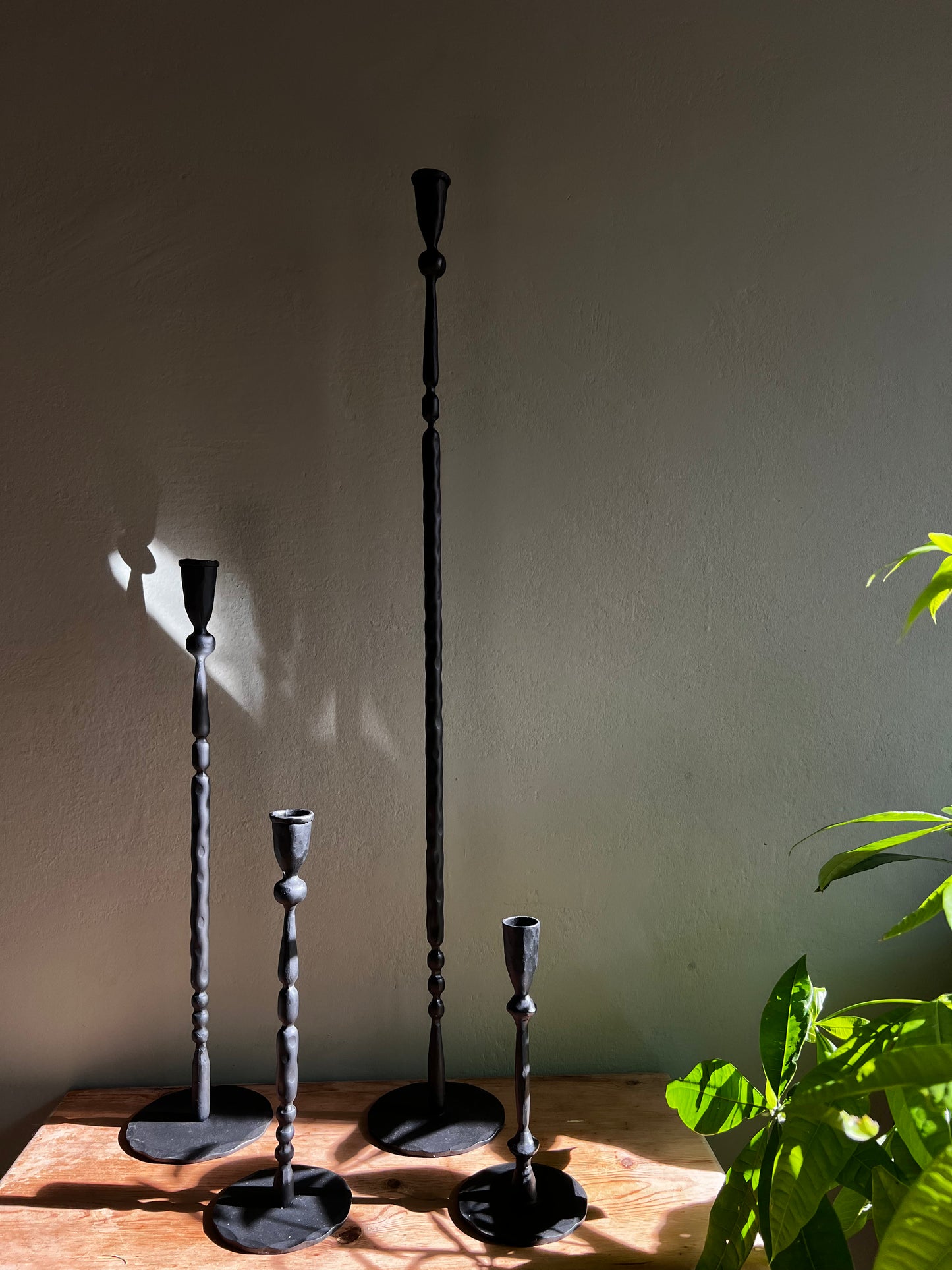 CANDELABRO HIERRO FORJADO