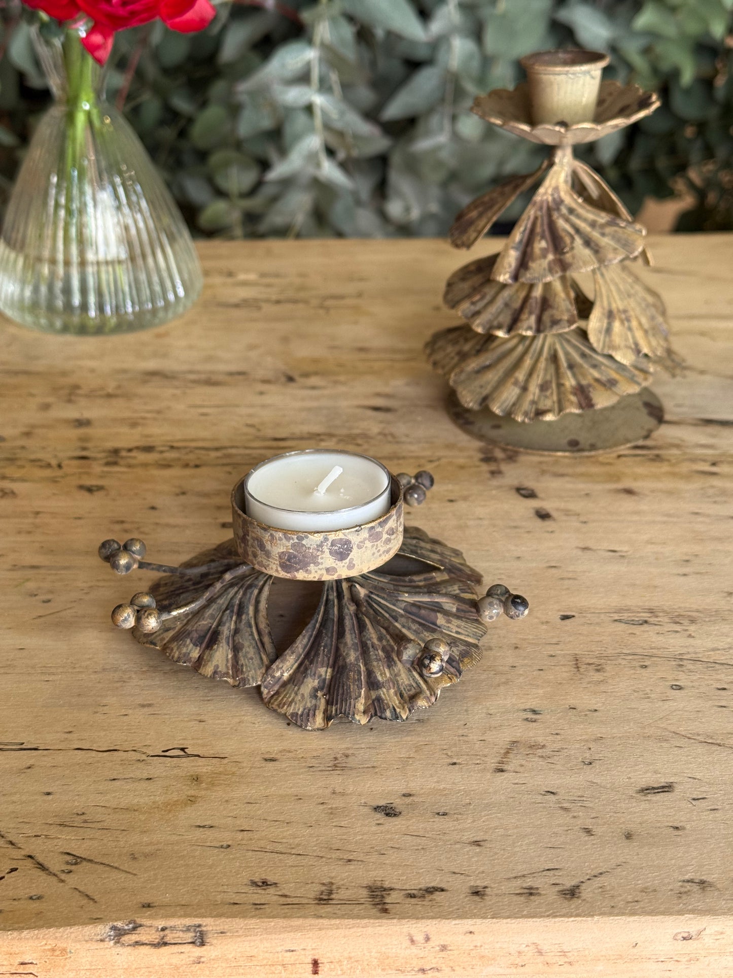 PORTA VELA DE TÉ GRINKGO