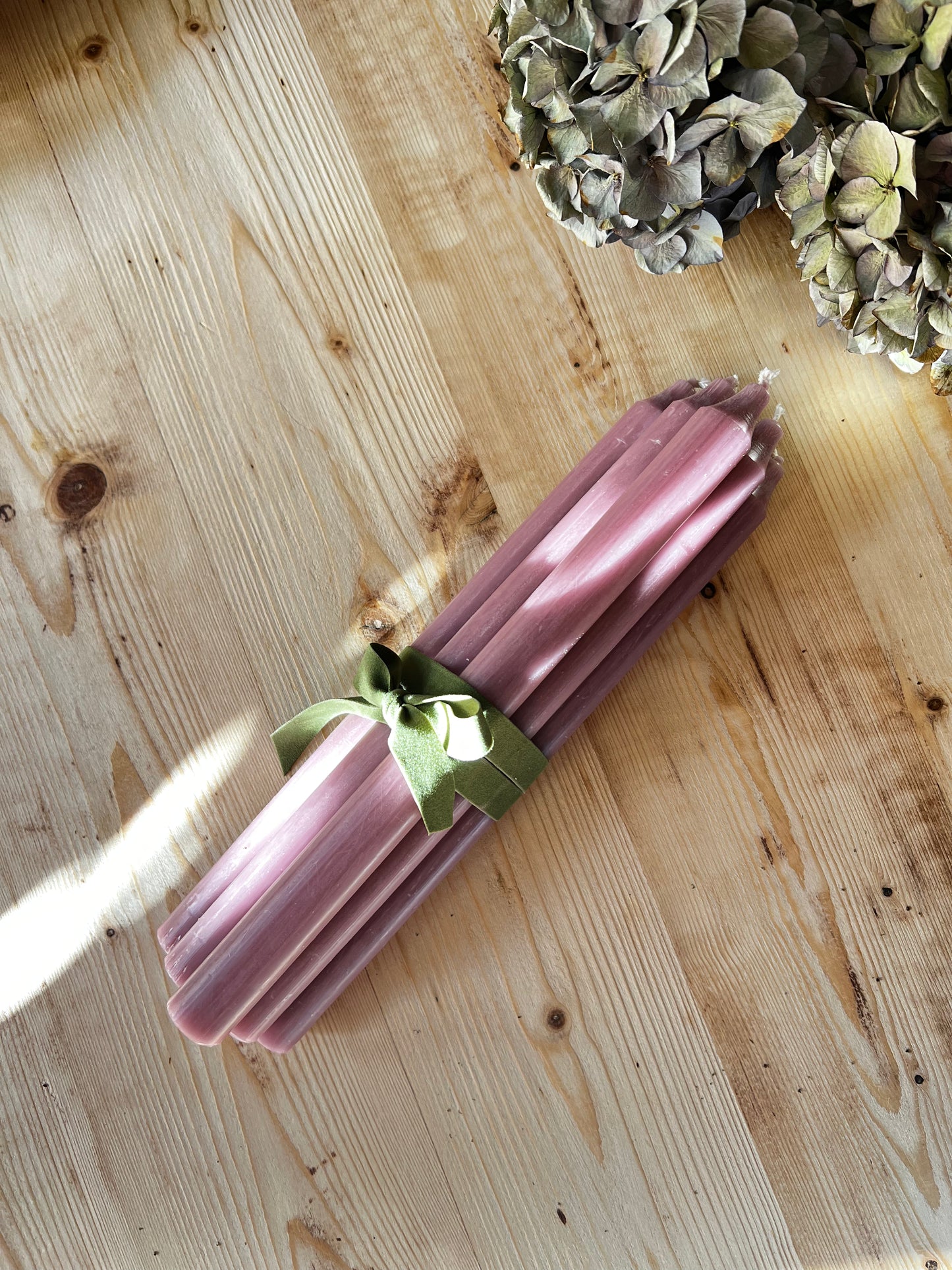 VELAS ROSA PALO