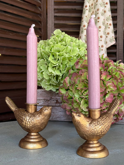 CANDELABRO PÁJARO  COLA ARRIBA