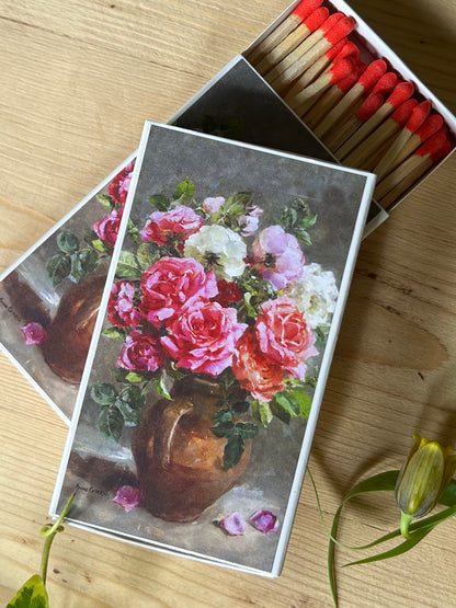 CAJA CERILLAS - ROSAS DE JARDÍN