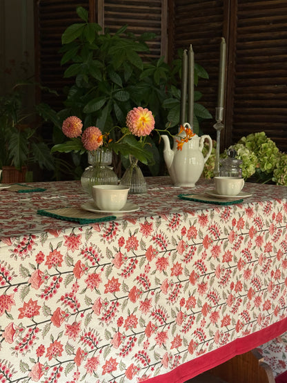 MANTEL - CATALINA RED  150X250CM