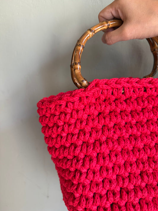 BOLSO CAMPÁNULA - ROJO