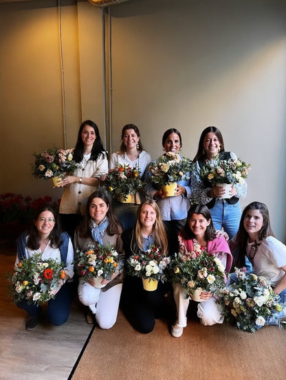 TALLER FLORAL- Especial día de la madre - CENTRO DE MESA ESTILO SILVESTRE -> 04 mayo a las 11:30h.