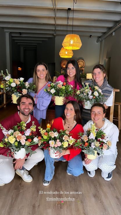 TALLER FLORAL- Especial día de la madre - CENTRO DE MESA ESTILO SILVESTRE -> 04 mayo a las 11:30h.