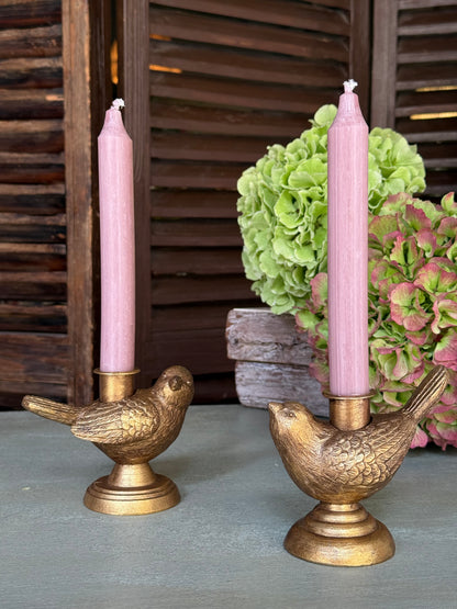 CANDELABRO PÁJARO  COLA ARRIBA