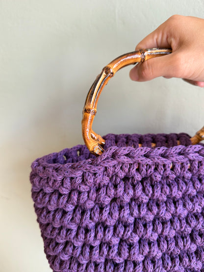 BOLSO CAMPÁNULA - LILA