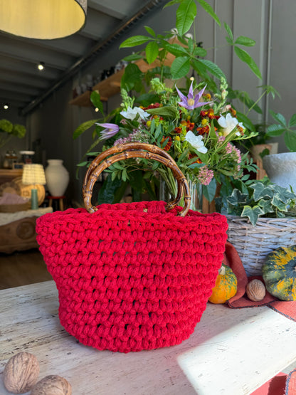 BOLSO CAMPÁNULA - ROJO