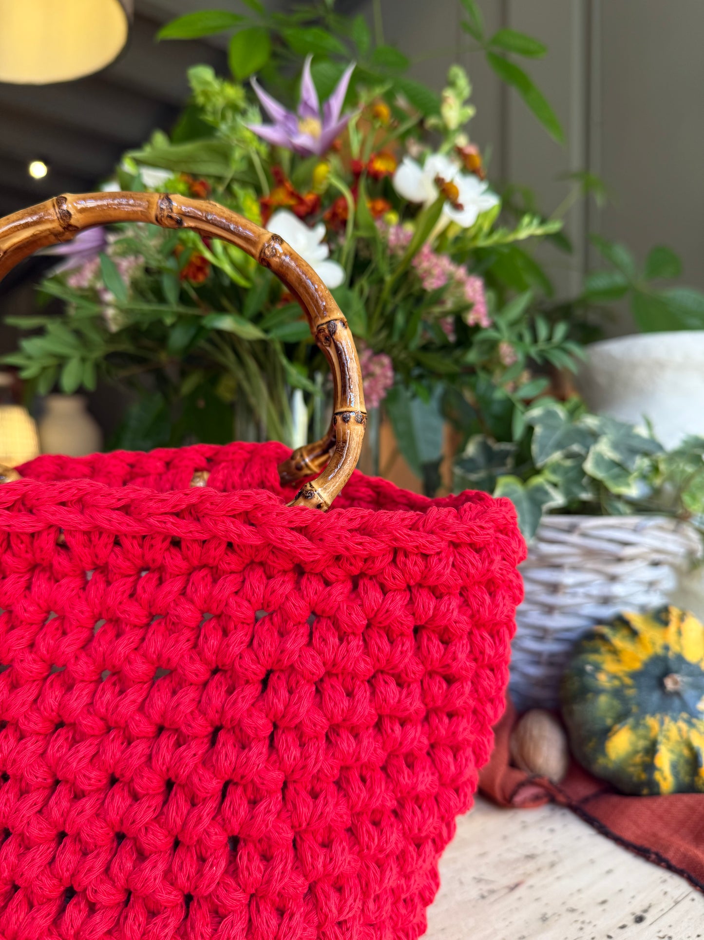 BOLSO CAMPÁNULA - ROJO