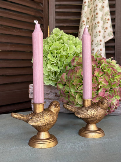 CANDELABRO PÁJARO  COLA ABAJO