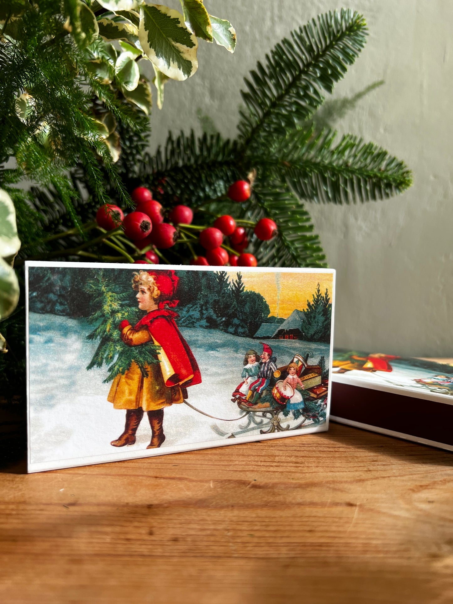 CAJA CERILLAS MODELO NIÑA