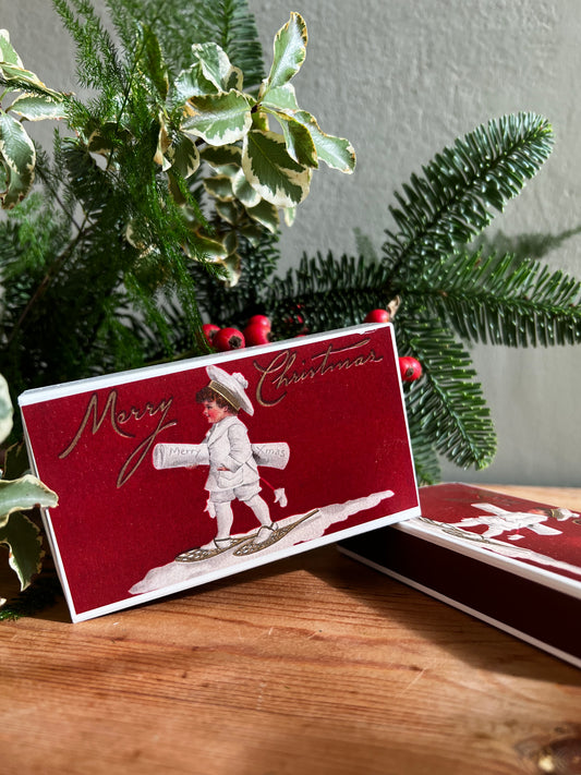 CAJA CERILLAS MERRY CHRISTMAS