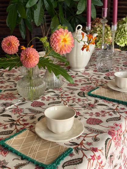 MANTEL - GARDEN FERN 150X250CM