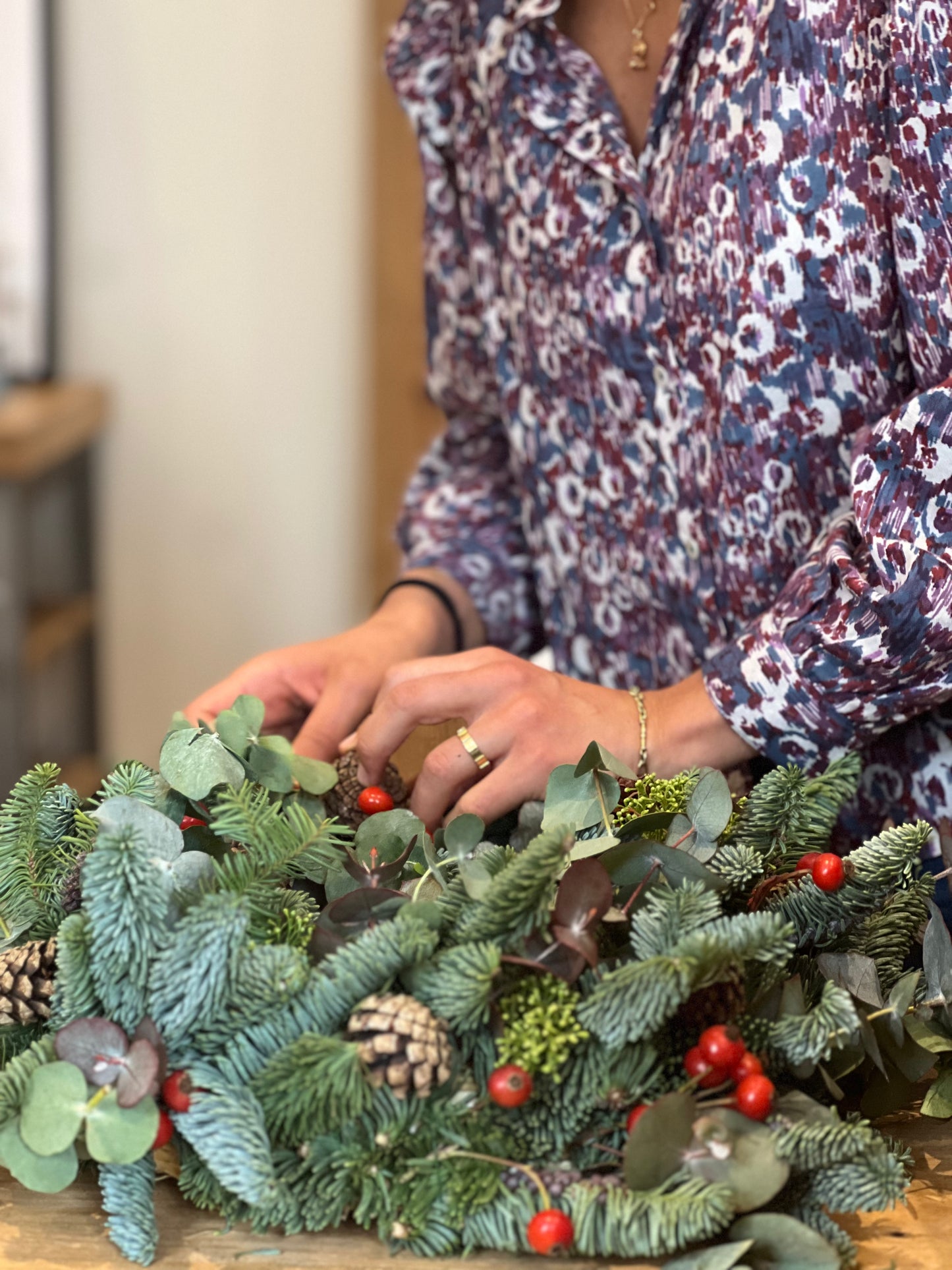 TALLER DE CORONA NAVIDEÑA - 13 diciembre 11:30h