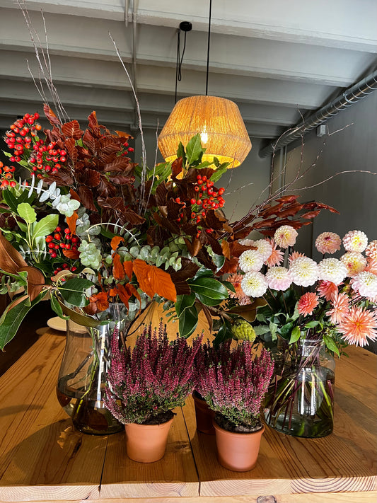 TALLER FLORAL - centro de mesa de otoño -> 11 OCTUBRE 11:30H