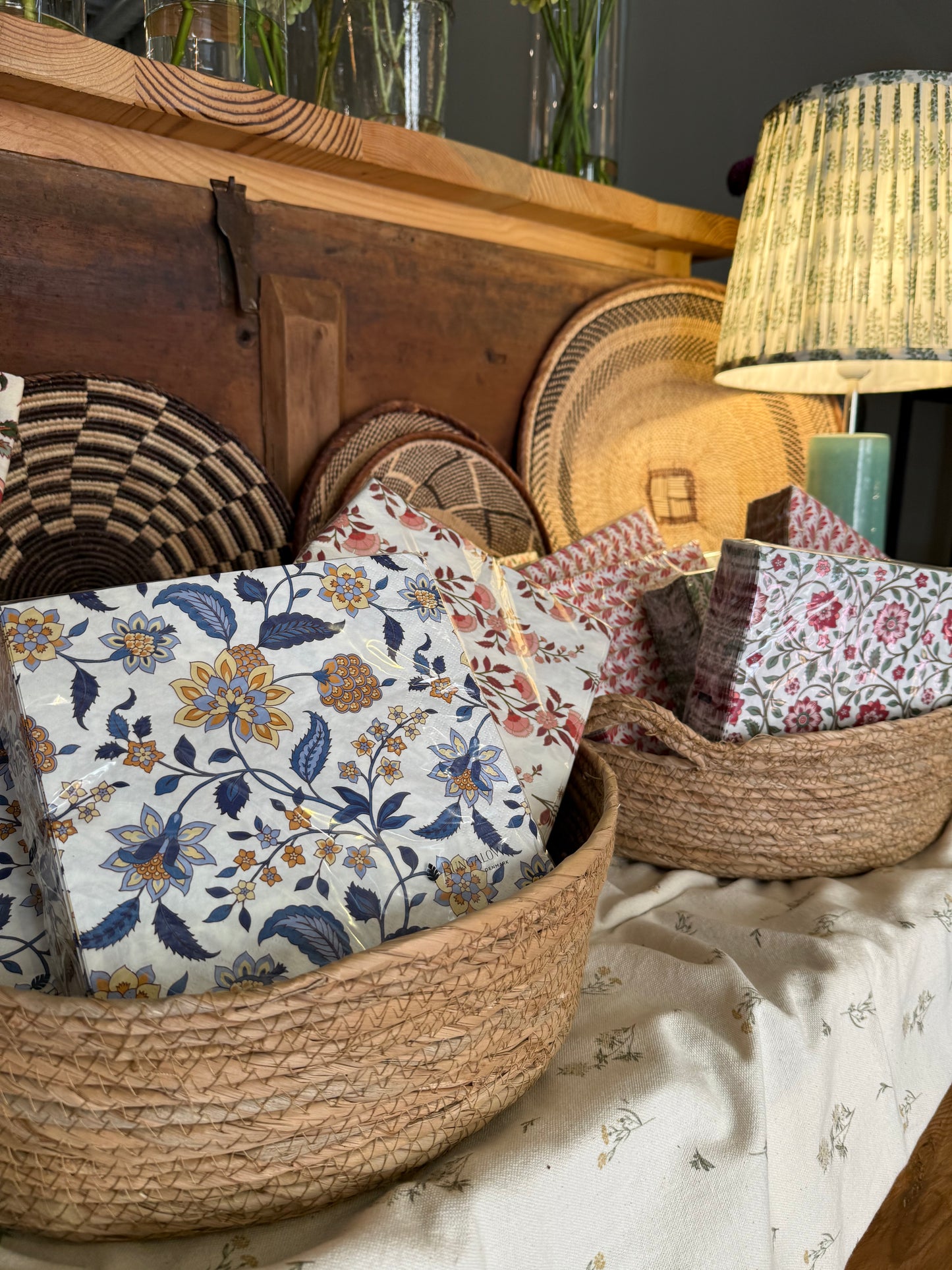 SERVILLETAS PAPEL - GREEN LEAVES